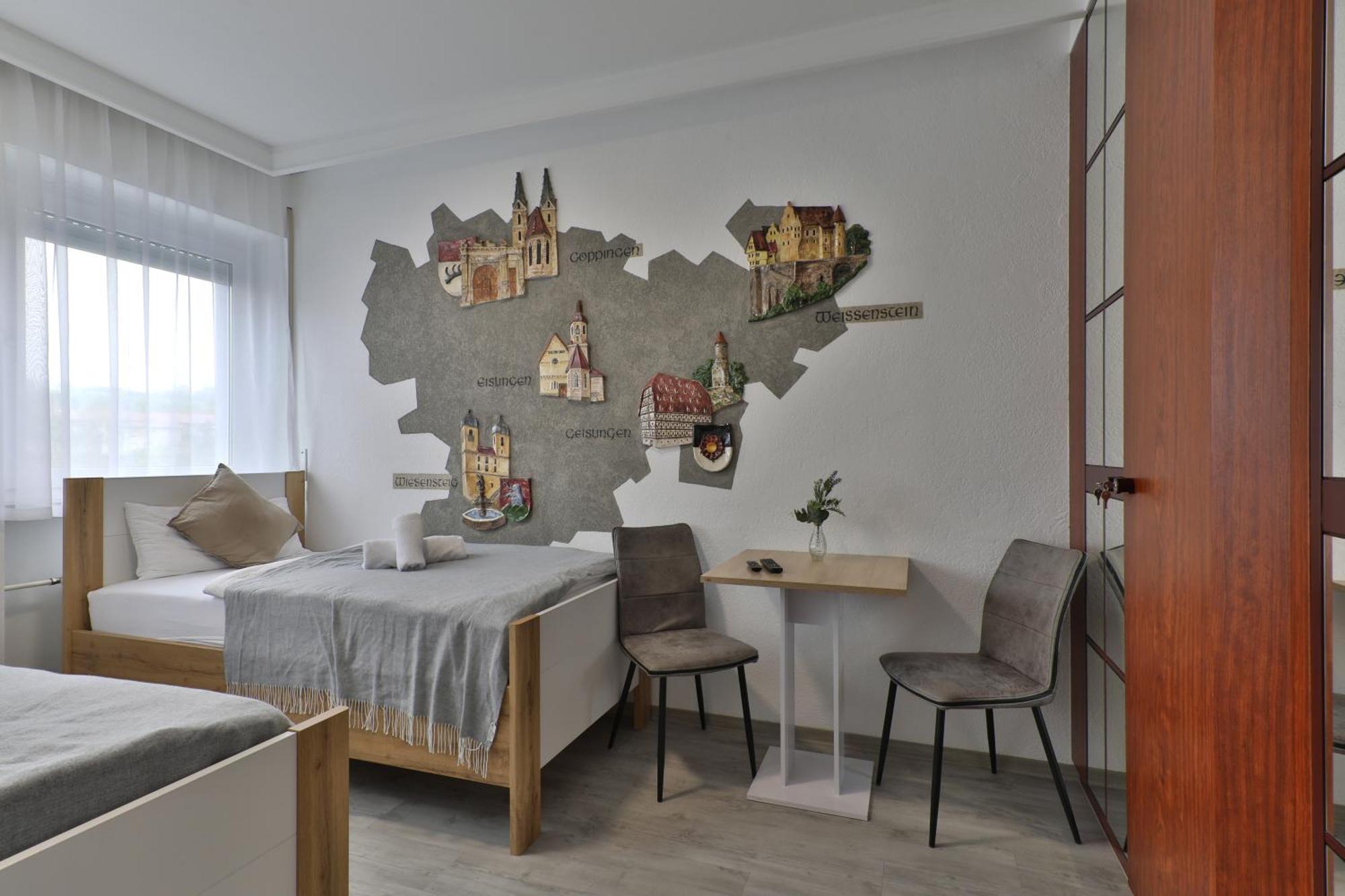 Moderne Ferienwohnungen - Service Wie Im Hotel เกิพพิงเงน ภายนอก รูปภาพ