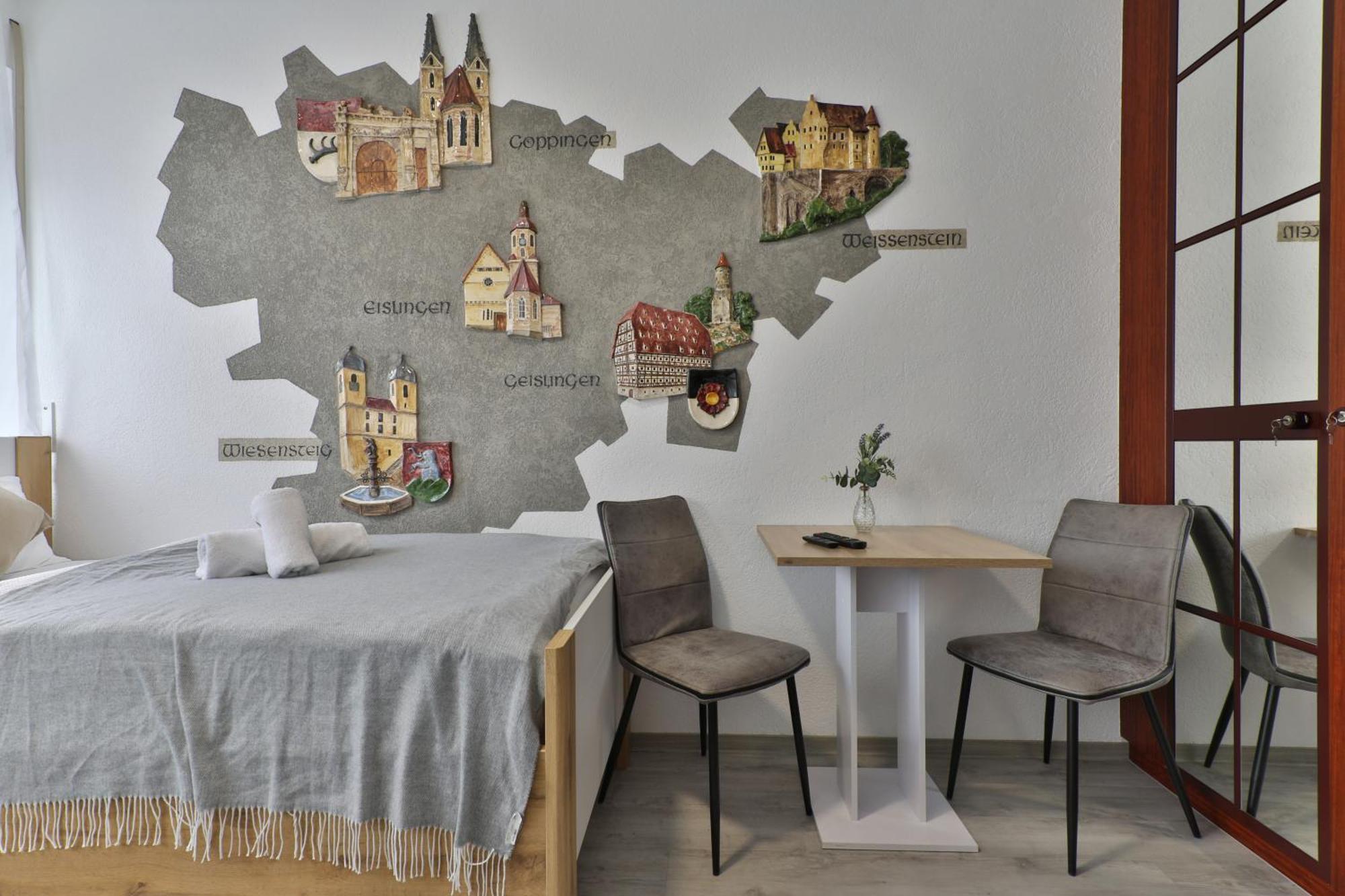Moderne Ferienwohnungen - Service Wie Im Hotel เกิพพิงเงน ภายนอก รูปภาพ